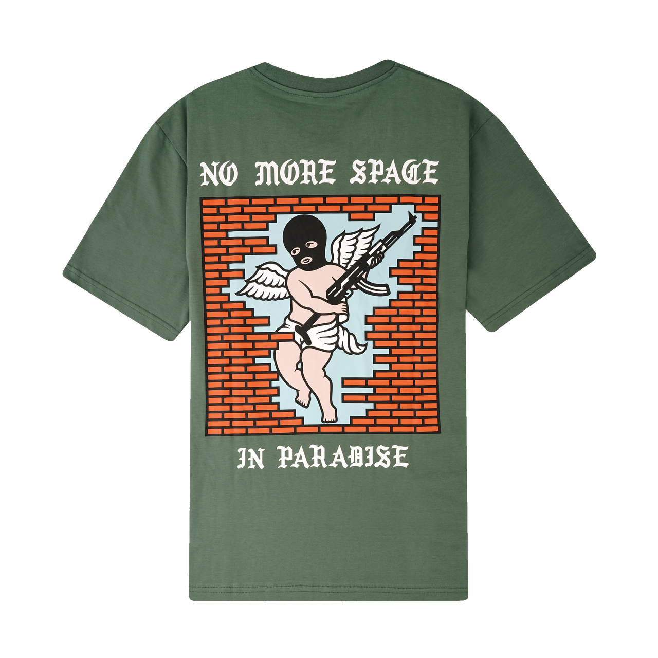 NO MORE SPACE T SHIRT MYRTLE