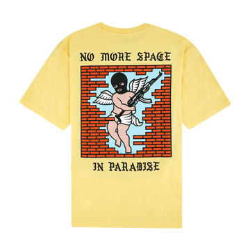 NO MORE SPACE T SHIRT GOLDEN YELLOW