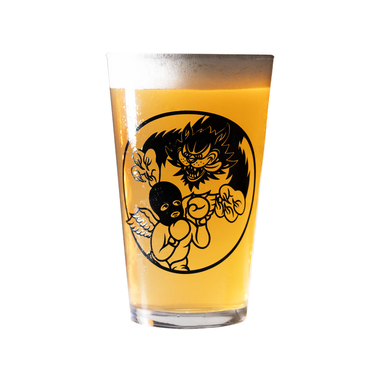 DOOMSDAY X OLD SQUARE BEER GLASS