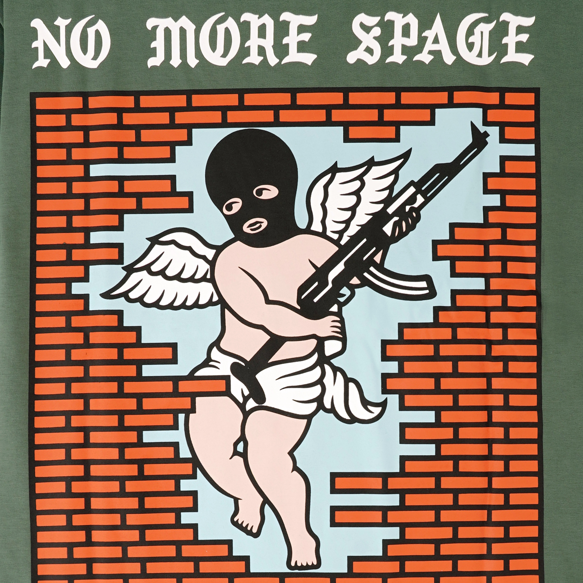 NO MORE SPACE T SHIRT MYRTLE