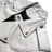 LEATHER BIKER JACKET WHITE