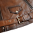LEATHER BIKER JACKET BROWN