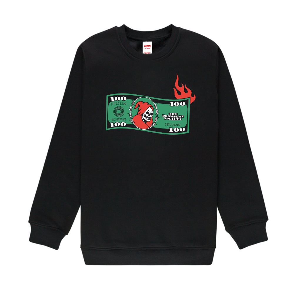 DOLLAR CREWNECK BLACK