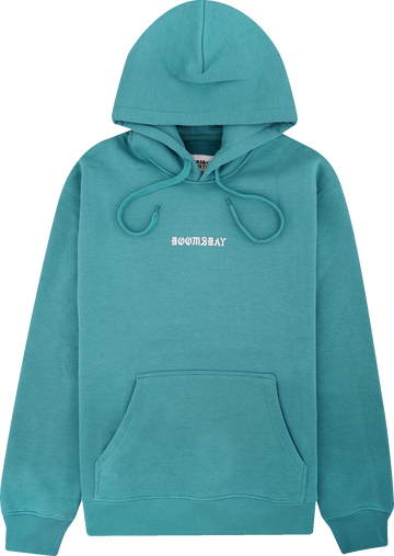 NO MORE SPACE HOODIE AQUA