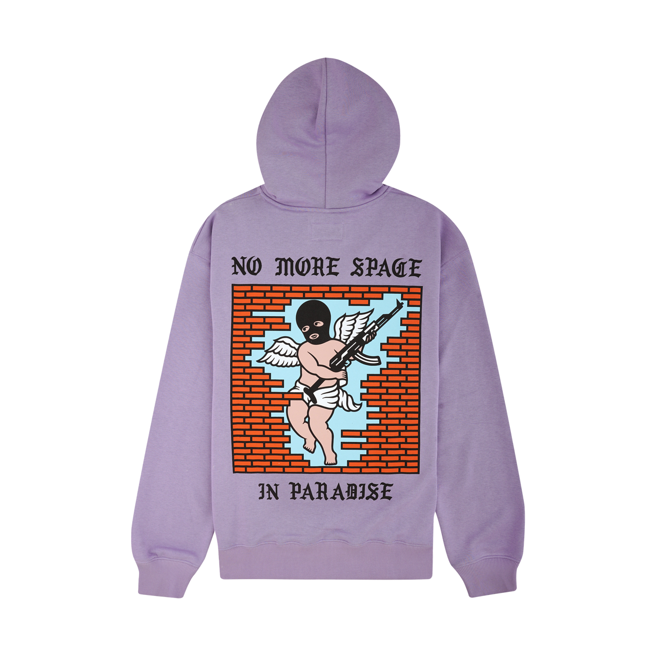 NO MORE SPACE HOODIE LILAC