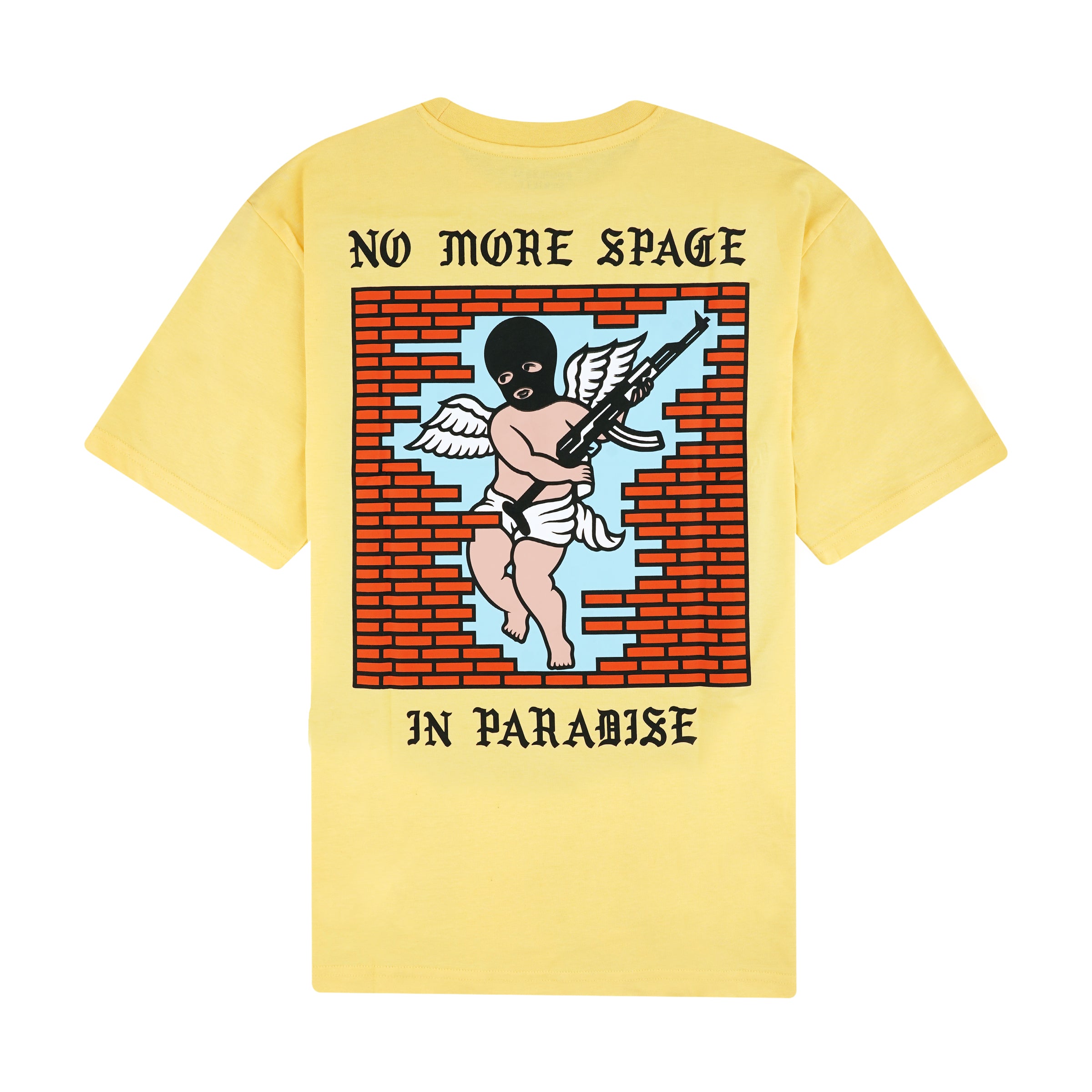 NO MORE SPACE T SHIRT DOOMSDAY SOCIETY