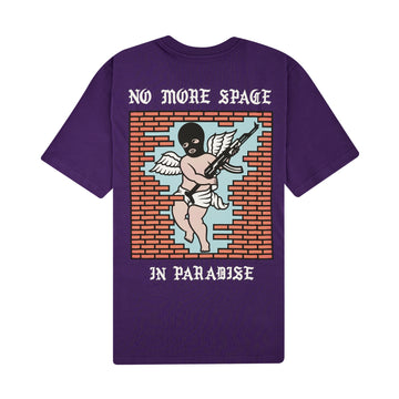 NO MORE SPACE T SHIRT PURPLE