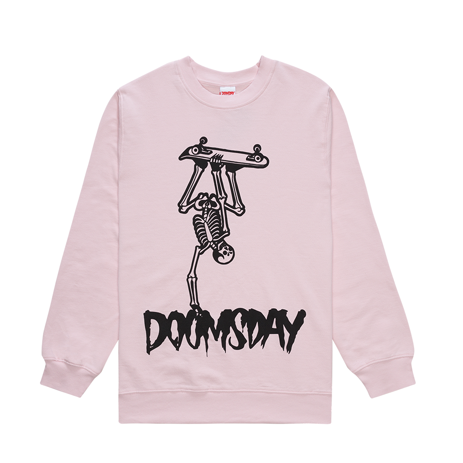 HANDPLANT CREWNECK PINK