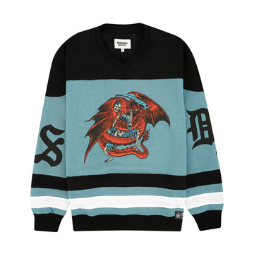 TRAPPED HOCKEY CREWNECK