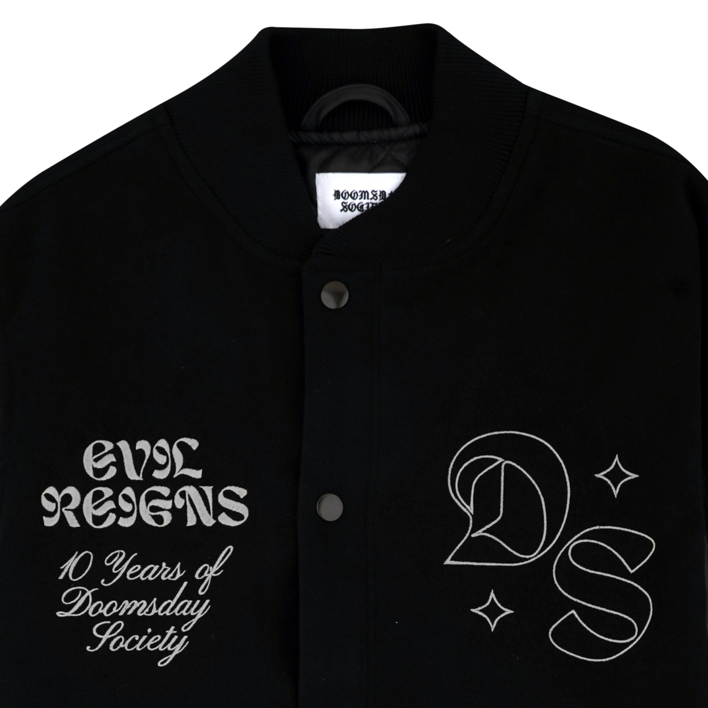 The society sales varsity jacket