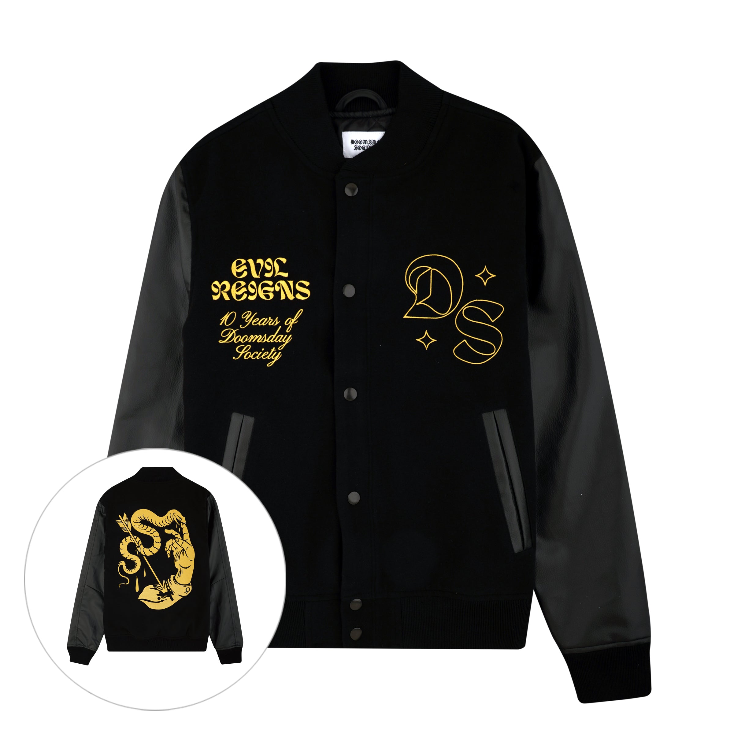 The society varsity jacket sale