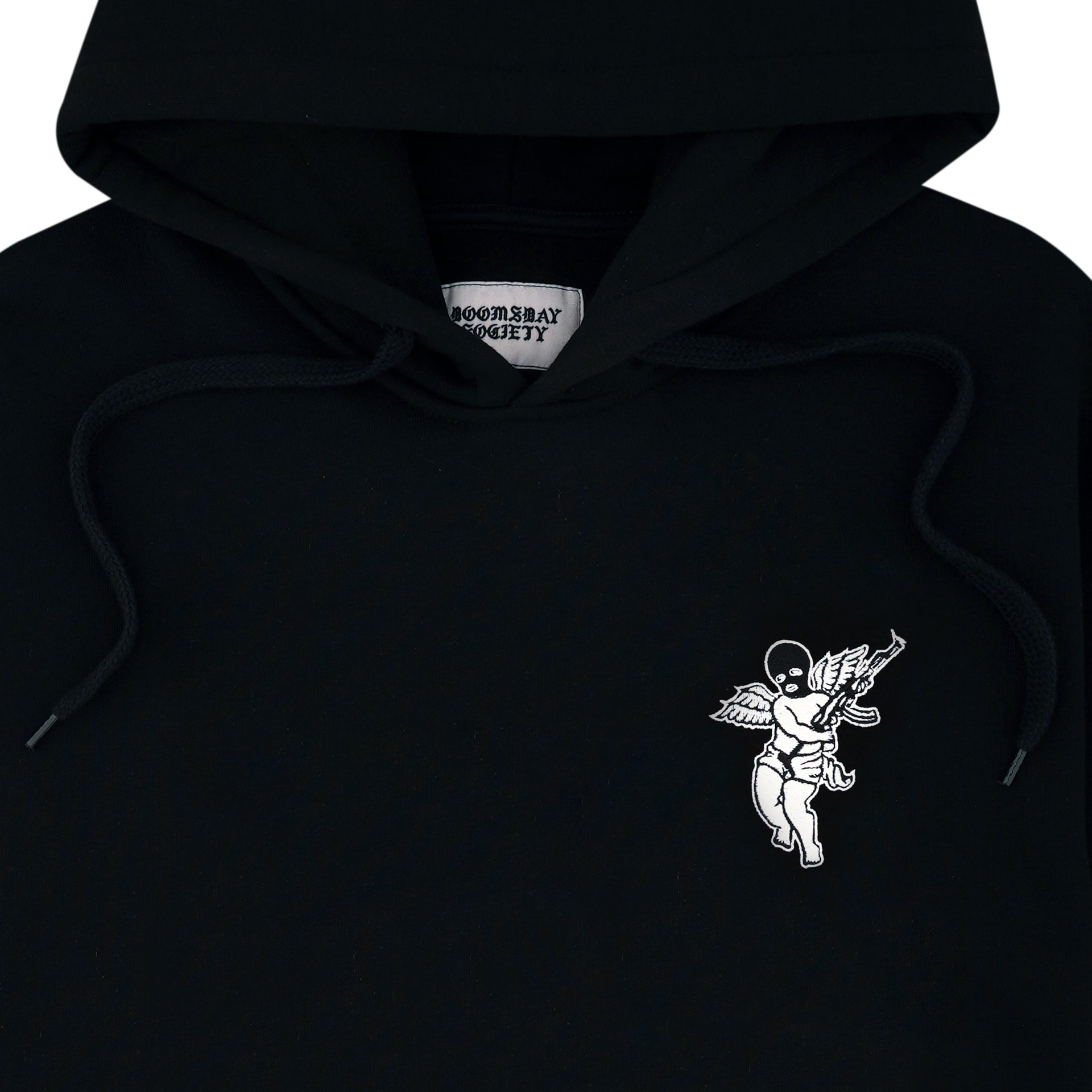 NO MORE SPACE EMBROIDERED HOODIE