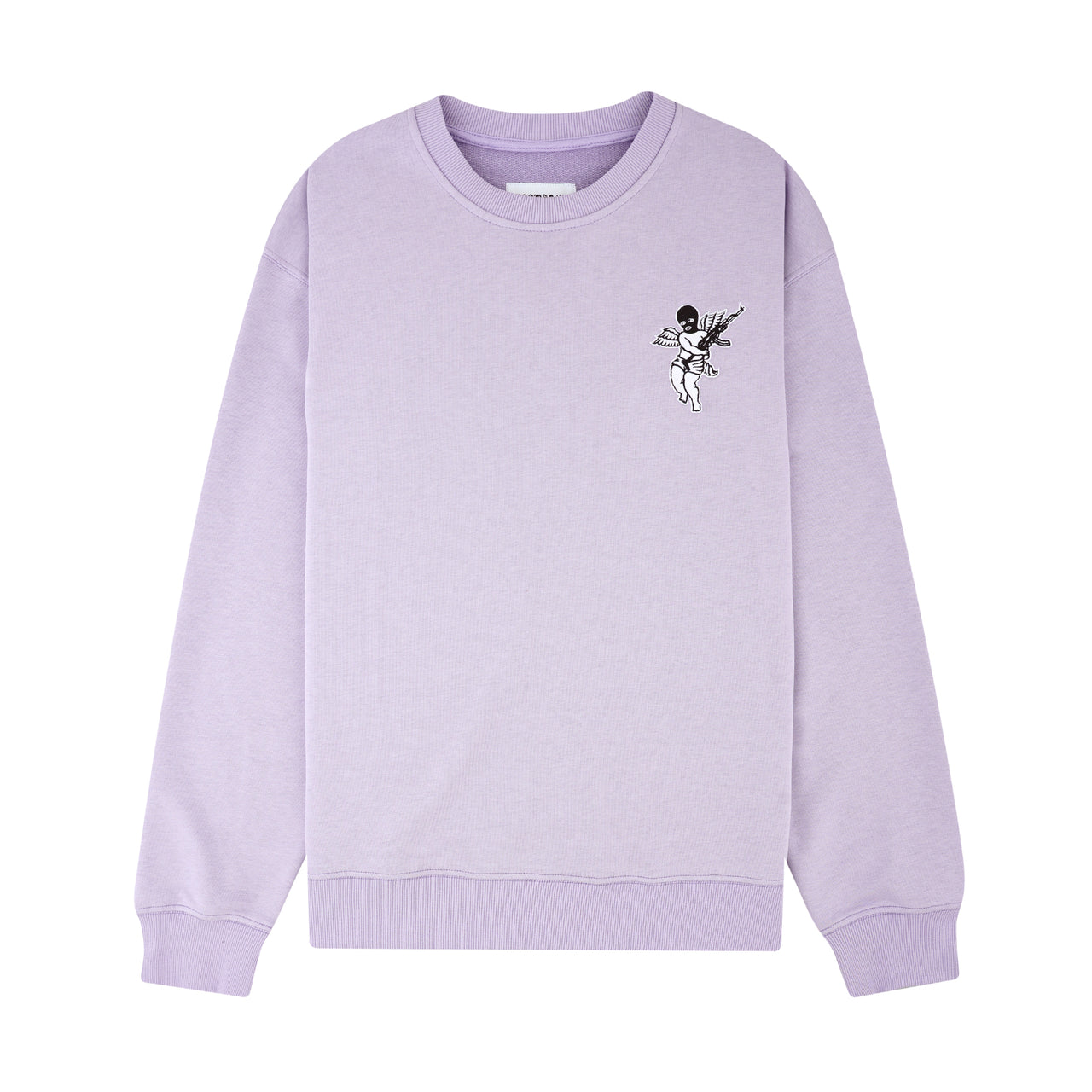 NO MORE SPACE EMBROIDERED CREWNECK